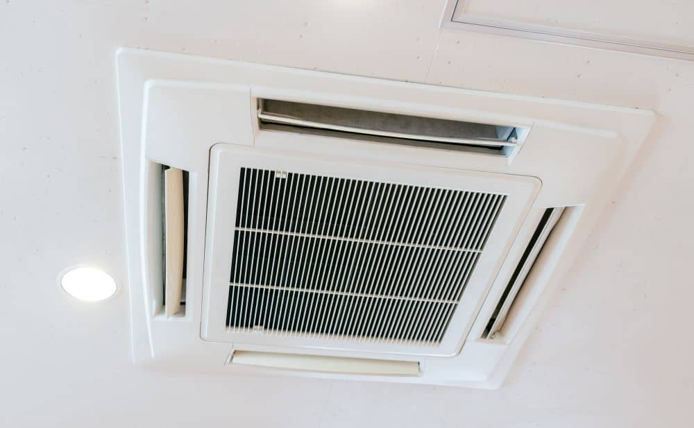 High Quality 24,000 BTU Multi or Single Zone Ceiling Cassette Smart Air Conditioner details